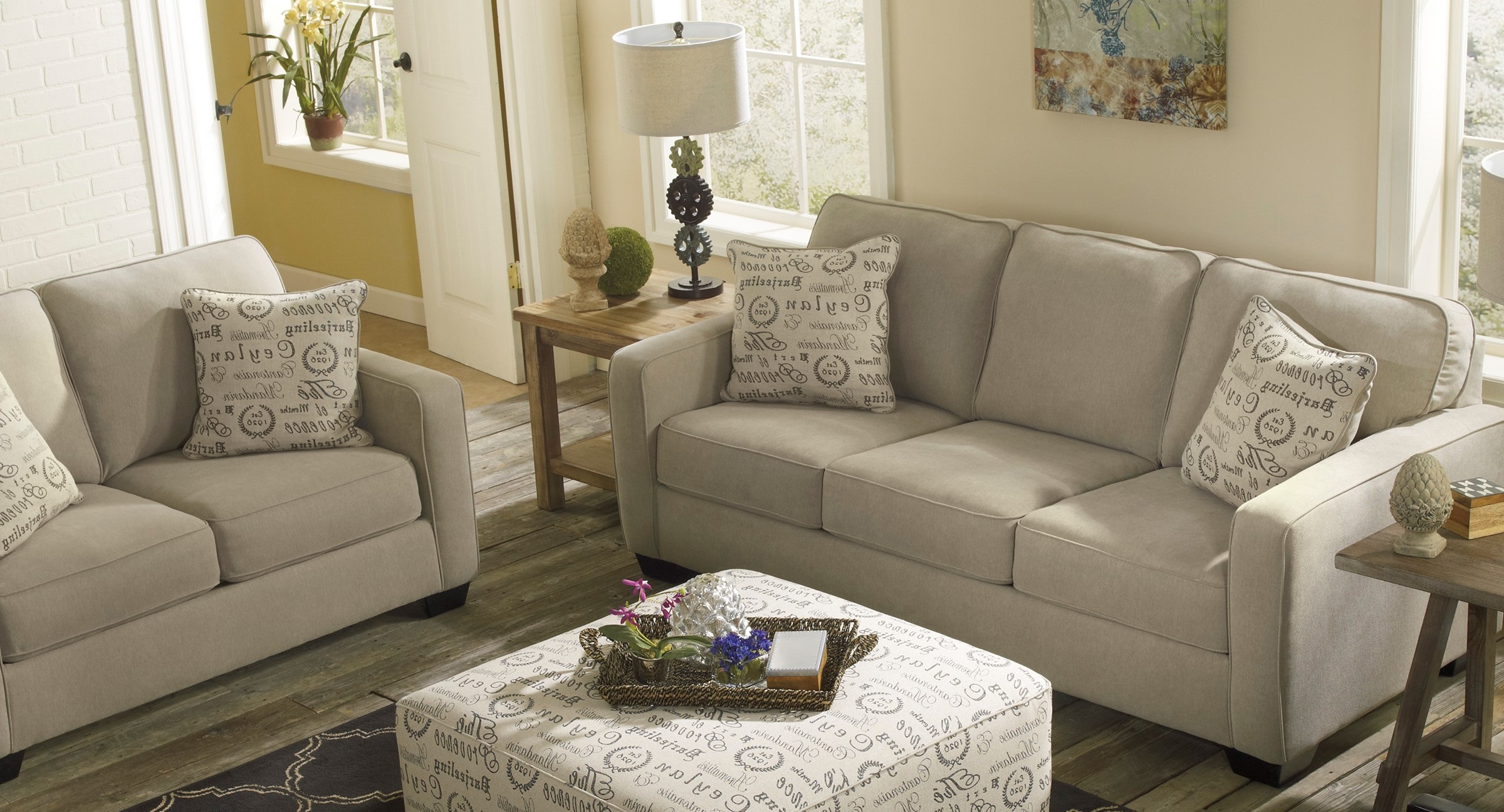 American Design Furniture by Monroe - Leslie Living Set 2